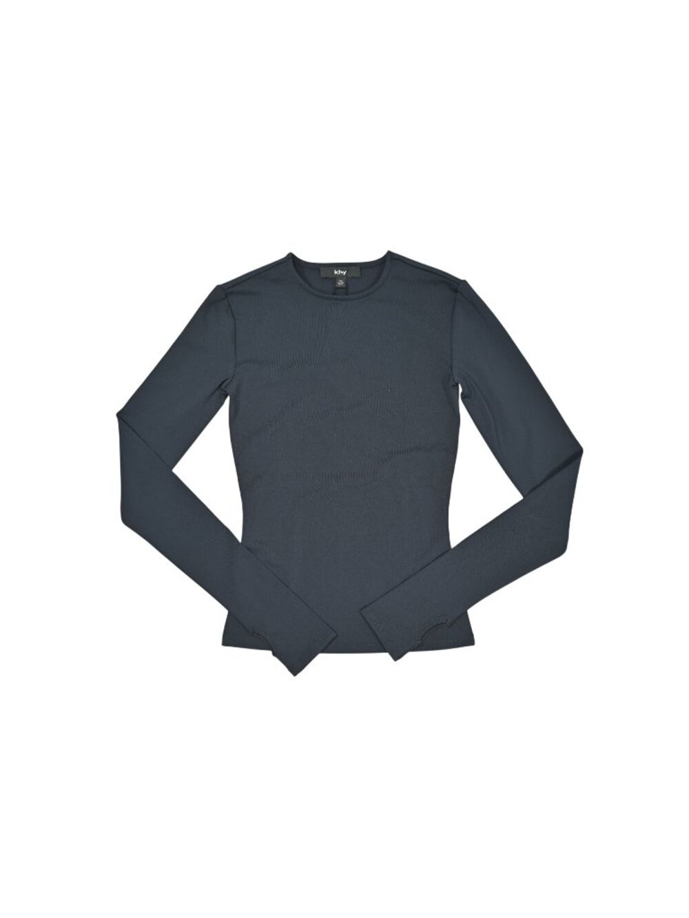 Khy Standard LS Thumbhole Tee in Navy